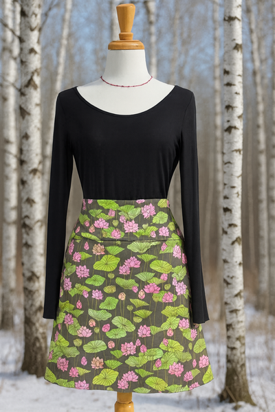 Reign Vermont Adventure Skirt in Lotus Flower