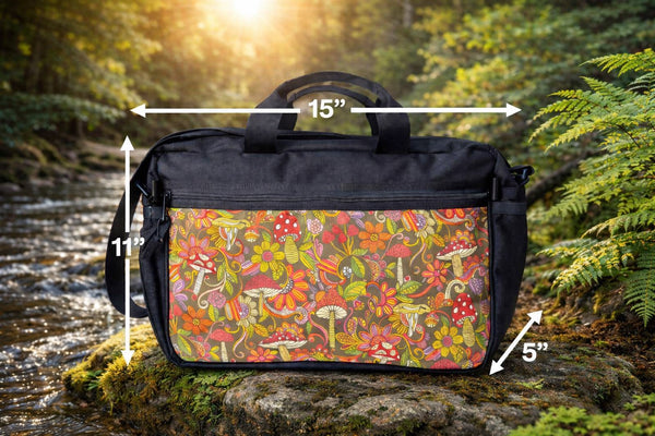 Tunbridge Tote ~Fungi Cotton Canvas